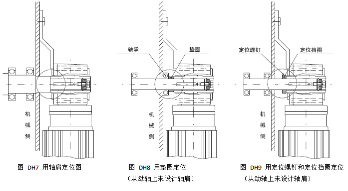 鋁合金減速機(jī)扭力臂安裝圖